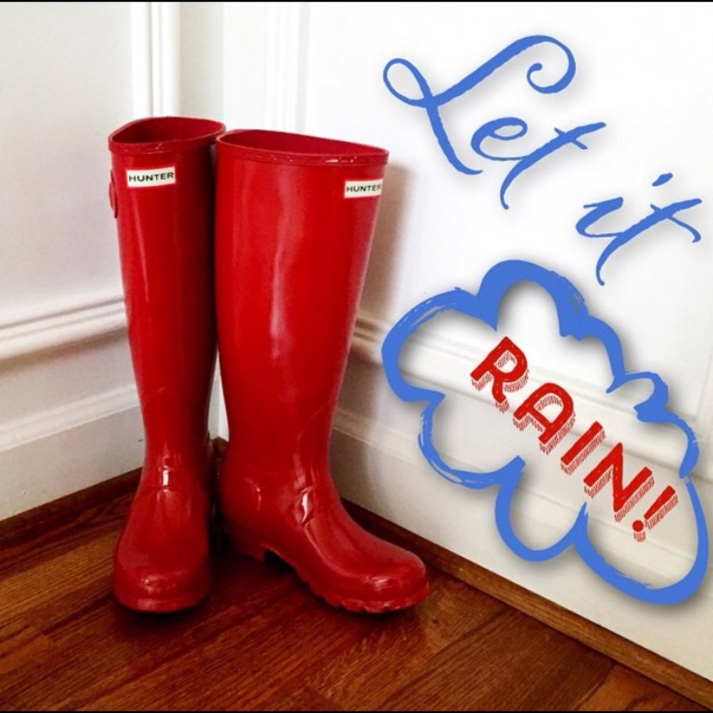 Hunter Original Tall Gloss Rain Boots